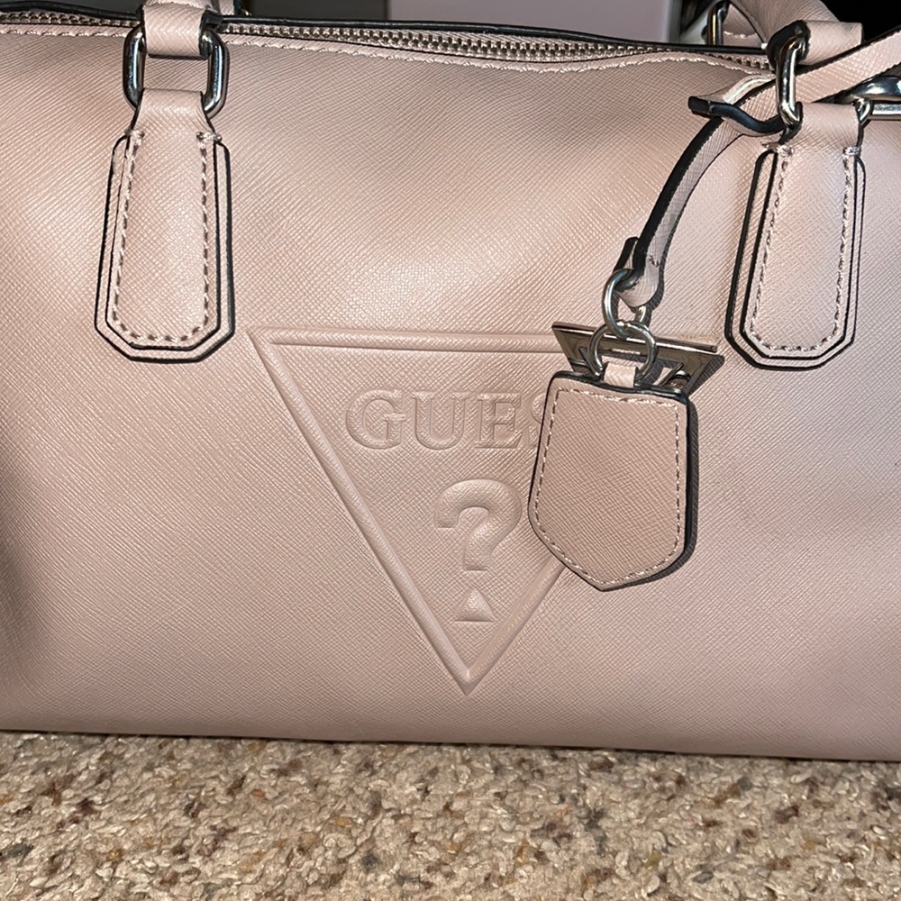 Light pink GUESS purse